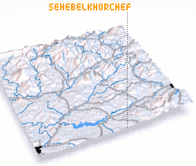 3d view of Seheb el Khorchef