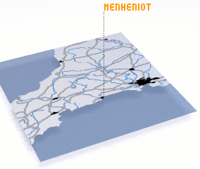 3d view of Menheniot