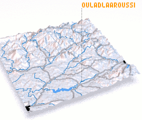 3d view of Oulad Laaroussi