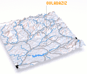 3d view of Oulad Aziz