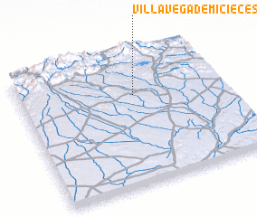 3d view of Villavega de Micieces