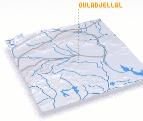 3d view of Oulad Jellal