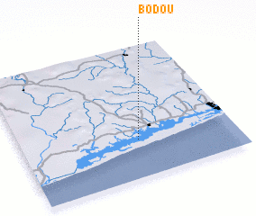 3d view of Bodou