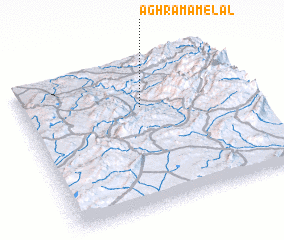 3d view of Aghram Amelal