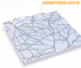 3d view of San Martín del Monte