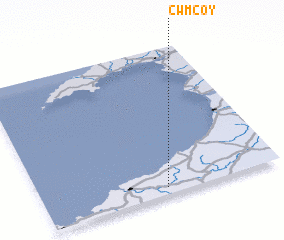 3d view of Cwm-coy