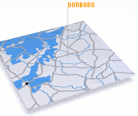 3d view of Donboro