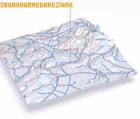 3d view of Kasba Mohammed Ameziane