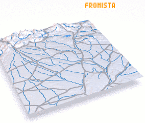 3d view of Frómista