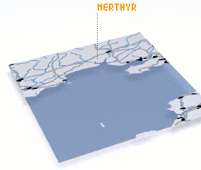 3d view of Merthyr