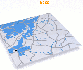 3d view of Daga