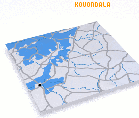 3d view of Kouondala