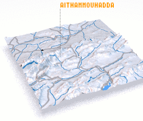 3d view of Aït Hammou Hadda