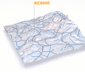 3d view of Aïchoun