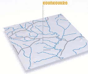 3d view of Kounkoukro