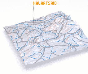 3d view of Kalaat Saïd