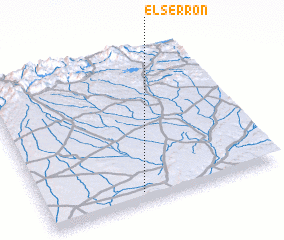 3d view of El Serrón