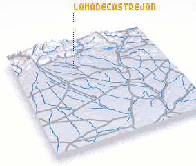 3d view of Loma de Castrejón
