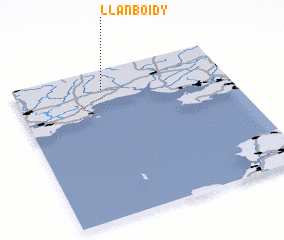 3d view of Llanboidy