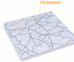 3d view of Tolédougou