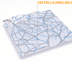 3d view of Castrillejo de la Olma