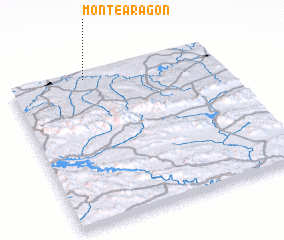 3d view of Montearagón