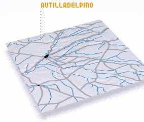 3d view of Autilla del Pino