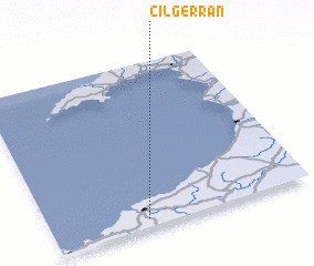 3d view of Cilgerran