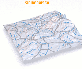 3d view of Sidi Ben Aïssa