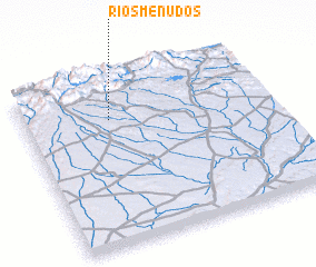 3d view of Ríos Menudos