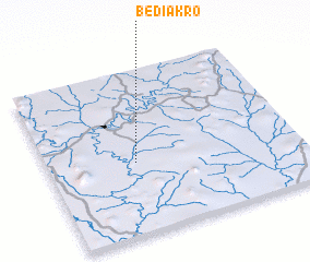 3d view of Bédiakro