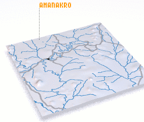 3d view of Amanakro