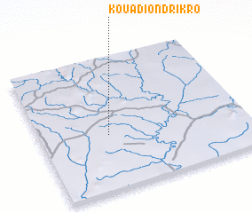 3d view of Kouadio-Ndrikro