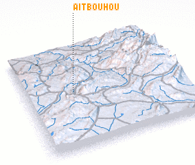 3d view of Aït Bouhou