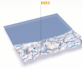 3d view of Baró