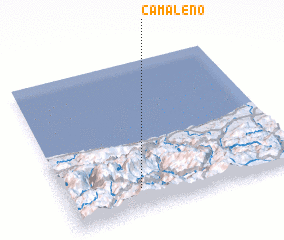 3d view of Camaleño