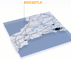 3d view of Boscastle