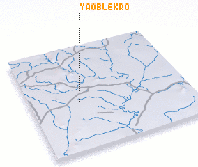 3d view of Yaoblékro