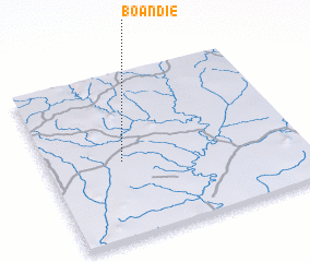 3d view of Boandié
