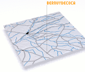 3d view of Bernúy de Coca