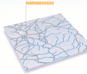 3d view of Niankadougou