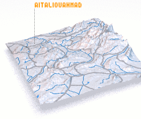 3d view of Aït Ali Ou Ahmad