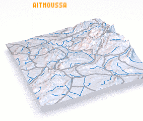 3d view of Aït Moussa