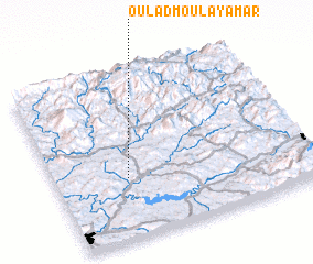 3d view of Oulad Moulay Amar