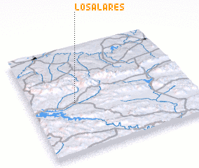 3d view of Los Alares