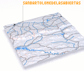 3d view of San Bartolomé de las Abiertas