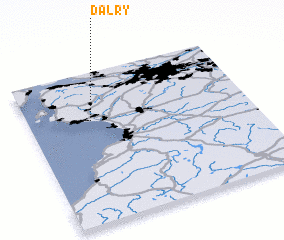 3d view of Dalry