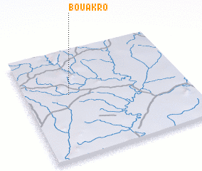 3d view of Bouakro