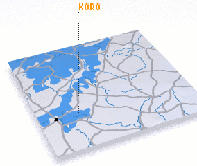 3d view of Koro