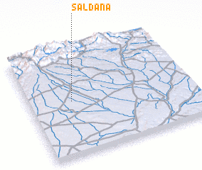 3d view of Saldaña